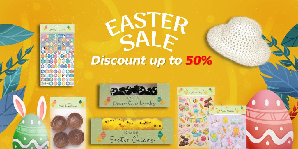 Easter Decorations & Party Supplies – Up to 50% Off Easter Gifts, Toys & Accessories