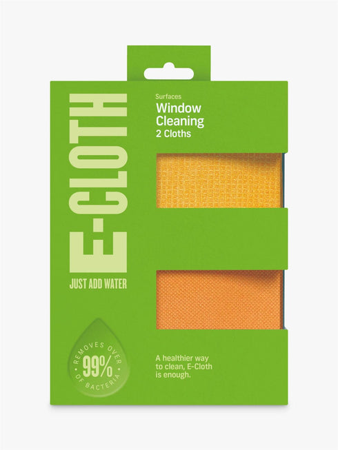 Window Cleaning Pack - E-Cloth 2/PK WIP for Streak-Free Shine