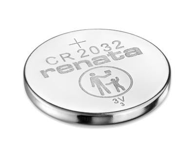 CR2032 Button Cell - Renata 3V Batteries, Long-Lasting Power