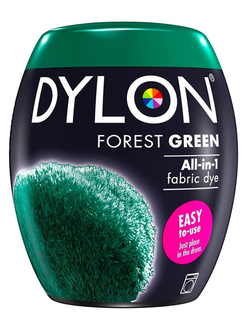 Forest Green Fabric Dye - DYLON Machine Dye Pod 350g No. 9