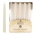 PRICES WHITE TAPERED DINNER CANDLE UNWRAPPED 7HRS 50/PK. TDC005028 327438