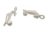 Curtain Glider Hooks - STAR PACK 8 for White & Silver Drapes