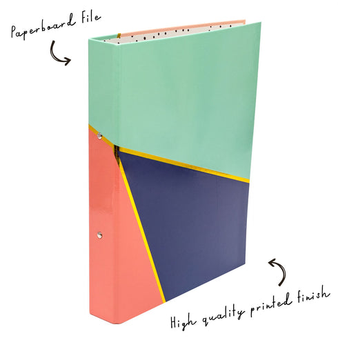 Fashion Ring Binders - PUKKA Assorted A4 Collection 9461-FF