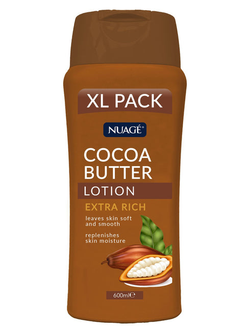 NUAGE COCOA BUTTER EXTRA RICH SKIN LOTION 600ML. NUA1207