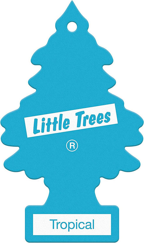 LITTLE TREES CAR AIR FRESHENER - TROIPCAL. MTR0076