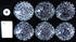 SILVER ORNAMATE BAUBLES BATTERY OPERATED LED COOL WHITE 6/PK. 55216