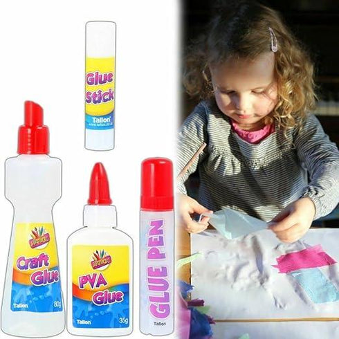 CREATIVE ACTIVITY 4 PIECE GLUE SET. TA6004
