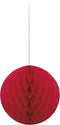 Red Honeycomb Pom Pom 8 Inch - Perfect Party Decorations