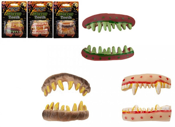 HAUNTED HOUSE ASSORTED HORROR TEETH. PI974069