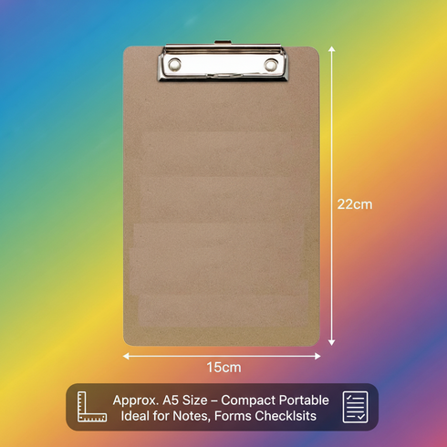 TIGER A5 MASONITE CLIPBOARD. T302135 46852