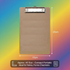 TIGER A5 MASONITE CLIPBOARD. T302135 46852