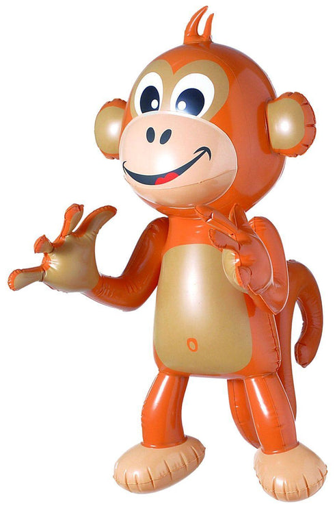 Inflatable Monkey Toy for Beach Parties & Pirate Dress-Up | X99310