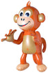 Inflatable Monkey Toy for Beach Parties & Pirate Dress-Up | X99310