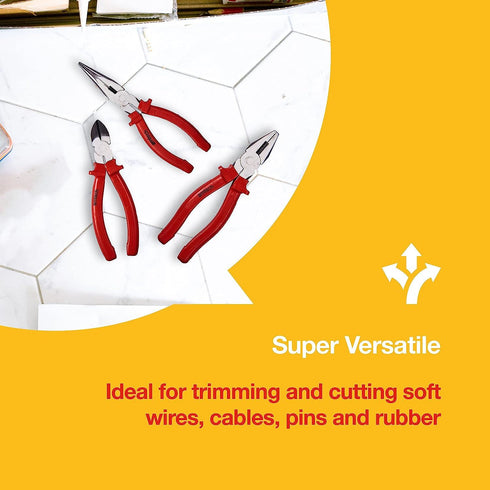 Pliers Set - AMTECH Heavy Duty 3-Piece AMB0850