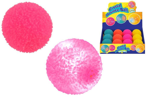 Light Up Bounce Ball - KANDY TOYS Crystal Fun TY3962
