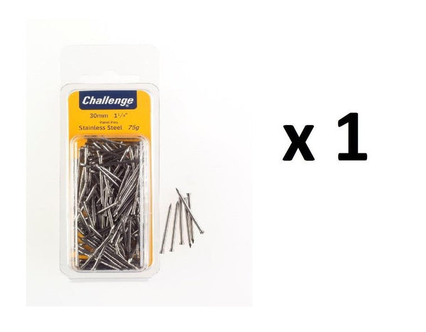 Stainless Steel Panel Pins 30mm - Durable & Rust-Resistant