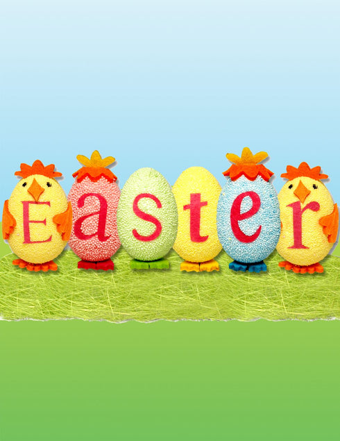 EASTER CUTIE EGG DECORATION. DP06281