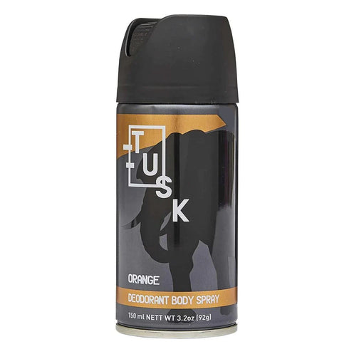 TUSK DEODORANT SPRAY ORANGE 150ML 6/PK. MBS-71005