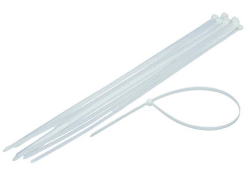 Cable Tie Pack - 33 Assorted Sizes, White 72502