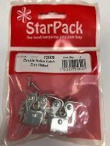 Roller Catch Latch - STAR PACK 2 Double Zinc Plated 72009