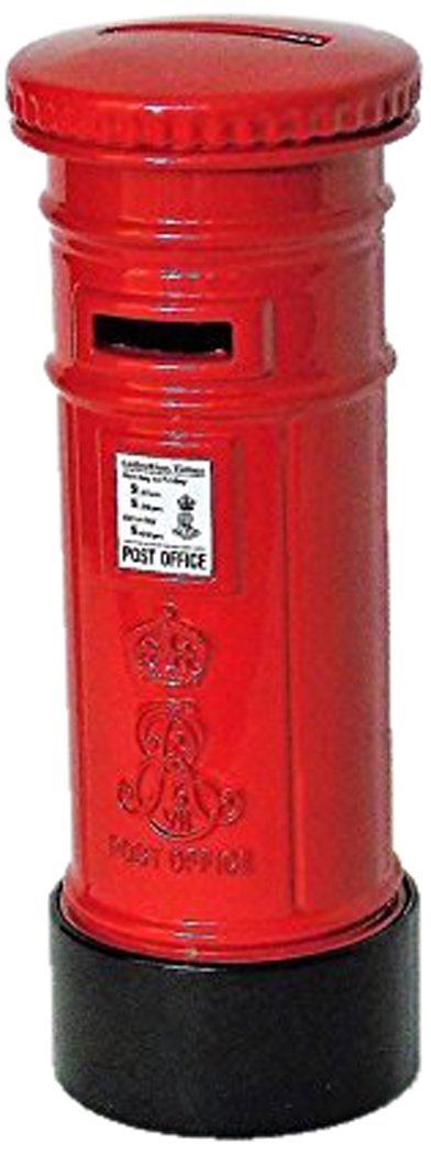 Die Cast Postbox Bank - Vintage Money Box EL65229