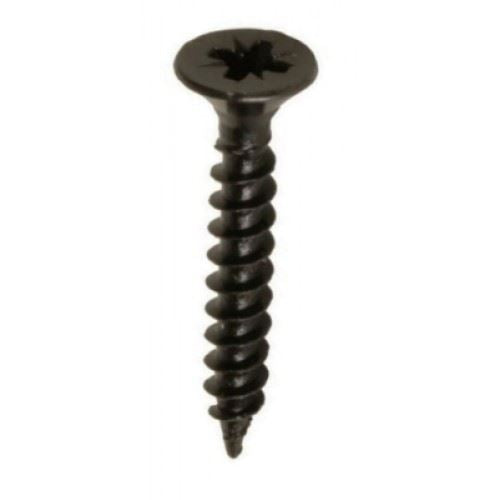 Black Countersunk Woodscrews - FAST PAK VALUE 3899, 20-Pack
