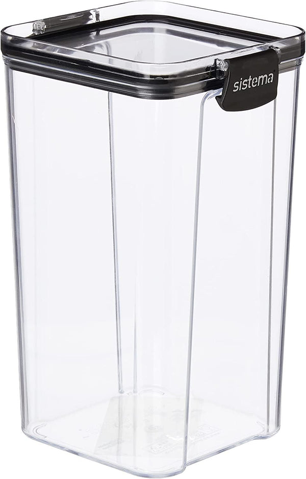 SISTEMA ULTRA CLEAR TRITAN SQUARE CONTAINER 1.3L. SIS51403