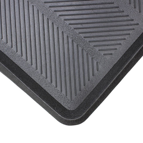 JVL MULTIFUNCTIONAL RUBBER SHOE DRIP TRAY / DOOR MAT 41CM X 81CM. 01-624