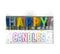 Birthday Letter Candles - Assorted Colours for Celebrations | X50116