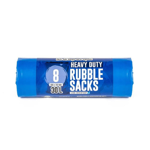 Heavy Duty Rubble Sacks 30L 8-Pack - ECO 360 EC17