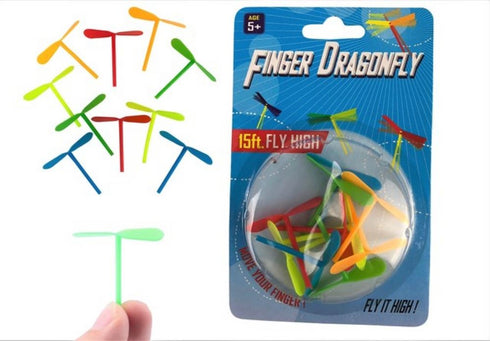 MINI FLYING FINGER DRAGONFLIES CARDED. PL385181