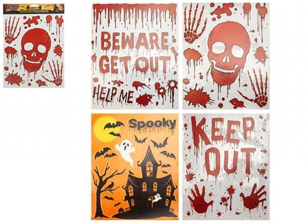 HAUNTED HOUSE ASSORTED HORRORS STICKERS. PI976268