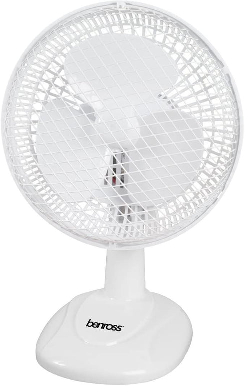 BENROSS 2 IN 1 DESK / CLIP FAN 6" / 15CM 20W. BML41240