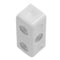 Modesty Blocks White - FAST PAK VALUE 1215, 10 Pack