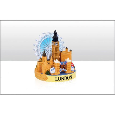 London Collage Figure - Unique Small Decorative Piece EL53595