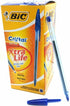 BIC Cristal Pens Blue Pack of 50 - BIC5130BLUE_50