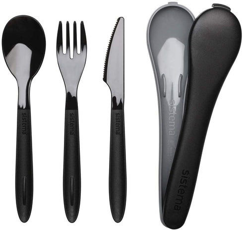 SISTEMA CUTLERY SET WITH CARRY CASE ASSORTED. SIS1918