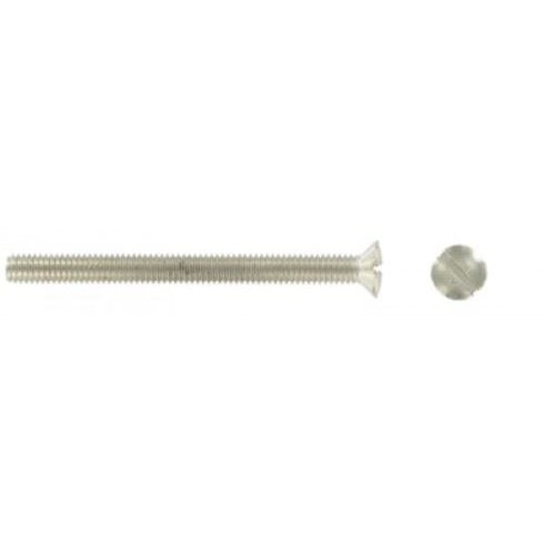Nickel Slot Screws - M3.5 x 50, 10-Pack FAST PAK VALUE 0768