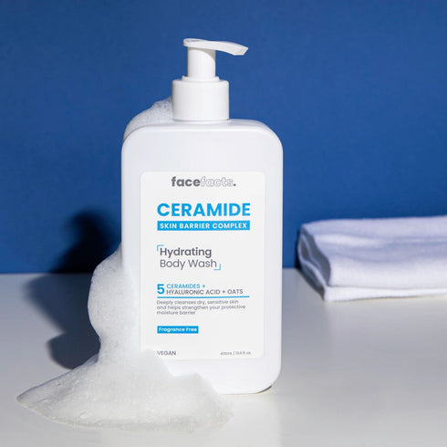 FACE FACTS CERAMIDE MOISTURISING BODY WASH 400ML. 35844-150