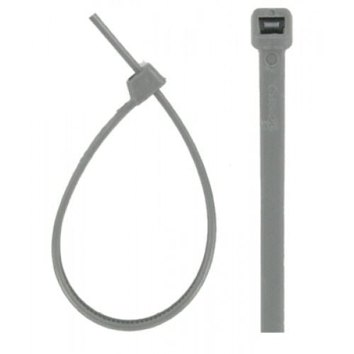 Silver Cable Ties - FAST PAK VALUE 2052, 300mm, 10-Pack