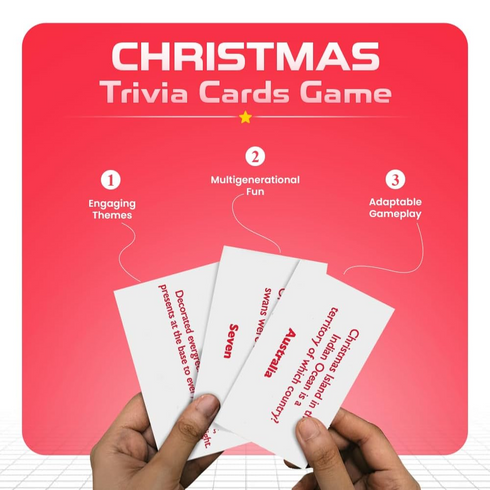 60 CHRISTMAS TRIVIA CARDS. XTRV