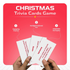 60 CHRISTMAS TRIVIA CARDS. XTRV