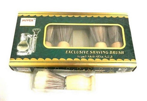 MEN SHAVING BRUSH WITH WOODEN HANDLE. CN028