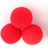 RED CLOWN NOSE / SPONGE BALL 3/PK. OB621052 2336 2337