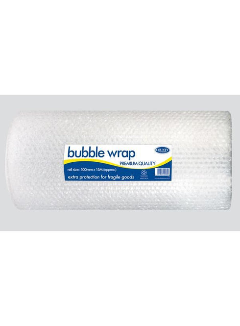 Bubble Wrap Roll - COUNTY 500MM X 15M C18 Protection