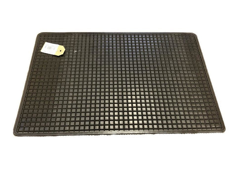 Rubber Car Mat - JVL Tracker 36cm x 49cm 01-166 Durable Protection