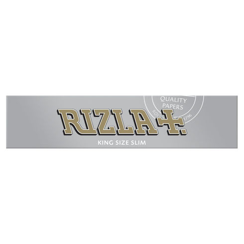 Rizla King Size Slim Silver 50 - Premium Rolling Papers