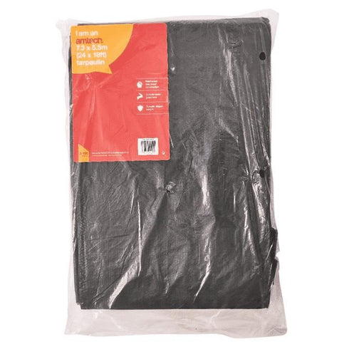 Heavy Duty Tarpaulin - AMTECH GREEN 730CM x 550CM S4930