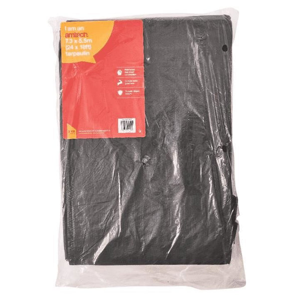 Heavy Duty Tarpaulin - AMTECH GREEN 730CM x 550CM S4930