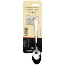 Windsor Dessert Spoons - Grunwerg Pack of 2 Elegant Cutlery